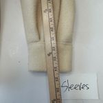 Vintage Michelle Stuart Wool Coat Puff Sleeve Button Front Jacket Cream‎ Mediun Size M Photo 14