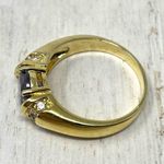 Sterling Silver Looks like 14K! , gold overlay ring 💜 Photo 9