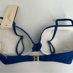 Gottex  Women’s Blue Bikini Top Size 8 Photo 11