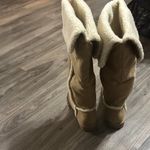 SO  Women's Beige Winter Boots with White Fleece Photo 3