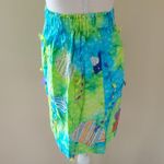 Hand crafted tie dye paperbag skirt size xl Photo 2