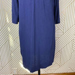 Lilly Pulitzer  Eliza 3/4 Sleeve T-Shirt‎ Dress in Navy Blue Size US Small Photo 6