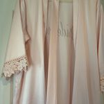 Satin Bridesmaid Soft Pink Bridal Party Robe Size undefined Photo 3