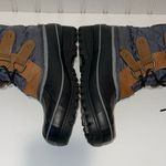 Abound  Womens Faux Fur Quilted Leather Lace Up‎ Tall Winter Boots Brown Sz 7 NWT Photo 5