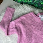 Cute / Trendy long sleeve cozy warm , casual pink rose sweater L. Arizon… Size L Photo 1