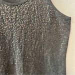 Old Navy ⭐️ dark gray sequined front tank top size small Photo 4