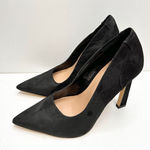 Abound  Pumps Womens Size 5.5 Black Pointed Toe Slip On Heels Photo 0