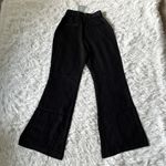 H&M  Women’s High rise wide leg pants in black size 2 Photo 9