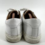 Greats Brooklyn The Royale Perforated Sneaker Leather Low Top Lace Up White 9 Photo 4