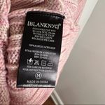 BLANK NYC  Ribbed Pullover Sweater Pink Lilac Photo 9