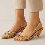 Merona  Metallic Wedge Sandals Photo 0