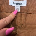 Garage •  low rise corduroy belted mini skirt brown xsmall Photo 5