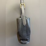 Ralph Lauren  Leather Medium Harlow Hobo Black Bucket Bag Shoulder Handbag Photo 7