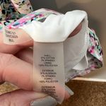 Guess digital floral zip front multicolor fit and flare dress cut out back sz 8 Photo 10