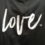 Victoria's Secret VS Black Love Silk Kimono Robe Photo 6