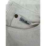 Bill Blass Vintage  Off White Denim Shorts High Waisted 6 Petites Photo 1