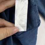 Sundry  Blue Long Sleeve Top Sweatshirt Size 1 Small $128 Originally Made In USA Photo 3