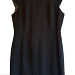 Kasper  Elegant Black Midi Dress Photo 0