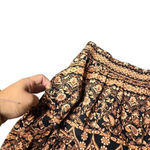 Free People  All About The Tiers Printed Midi Skirt Photo 4