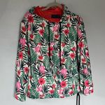 BLANK NYC Petal to the Medal Tropical Lightweight Windbreaker Jacket Small Photo 4