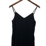 Hatch The Georgie Maternity Jumpsuit Adjustable Strap Cupro Women’s Size 0 Black Photo 2