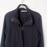 Athleta [] Black Long Sleeve Thumbholes Workout Zip Up Active Jacket Size Small S Photo 2