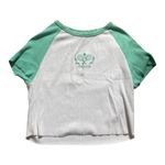 Garage  Tennis Clup Preppy Styled Crop Top Photo 0