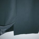 Donna Morgan  4P Little Black Sheath Knit Dress Capped Sleeves Petite Funeral Photo 2