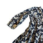 Soft Surroundings  Tilda Midi Dress Navy White Embroidered Boho Size Medium Women Photo 4