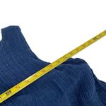 Pure Jill Womens Blue Sleeveless Layered Linen Dress M lagenlook layering boho Size M Photo 6