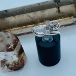 Herkimer Diamond Sterling Silver Ring Size 8 Photo 1