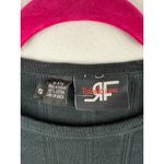 Rafaello Jeans Small Black Ribbed Long Sleeve Top Photo 2