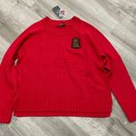 Ralph Lauren Red Crewneck Sweater Photo 2