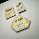 Various Figures Signed People Pins By Lucinda Brooch Pin Lot Of 3 Photo 8