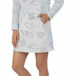 Harry Potter  Wizarding World Fleece Lounge Hoodie Womens Size‎ XS Blue Soft Cozy Photo 0