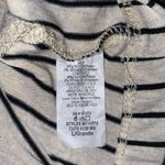 Windsor  black & white striped high rise shorts with pockets - size large Photo 3