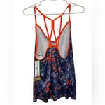 Grand Slam Active Floral Splatter Tennis Tank Top Top NWT Purple Size L Photo 1