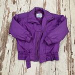 VINTAGE RAINBOW WEST PURPLE PUFFER JACKET Size M Photo 8