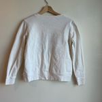 J.Crew Holiday Cabin Fever Fleece Pullover Sweater – Ivory Tartan XS Photo 5