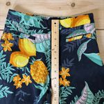 Anthropologie  Maeve EUC Women's Escape Printed Pants Lemon Pineapple Size 0 Photo 8