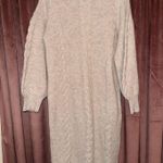Pink Lily Boutique Sweater dress tan  Photo 0