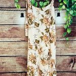 Reformation  Twilight Midi Dress Floral Bella Sundress Boho Earth Tones Size 6 Photo 0