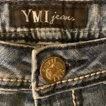 Ymi  Juniors Women’s Y2K Embellished pocket bootcut light wash jeans Photo 5