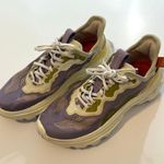 Sorel  Womens Kinetic Breakthru Day Lace Sneakers Shale Mauve/Yellow size 7 Photo 1