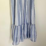 Collective Concepts Women’s Sleeveless Striped Maxi Dress Blue White Small Photo 6