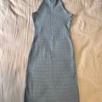 Princess Polly Knit Halter Dress Blue Size XS Photo 2