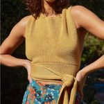 Free People  Beach Orchid Convertible Knit Sweater Tank XL Photo 1