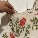 Reformation  Nikita Jolie Cream Floral Dress Photo 9