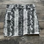 Tinseltown Snake Skin Print Skirt Photo 0
