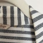 Soft Surroundings  Standout Shirt Cotton Blend Striped Button Front Tunic Top Lg Photo 4